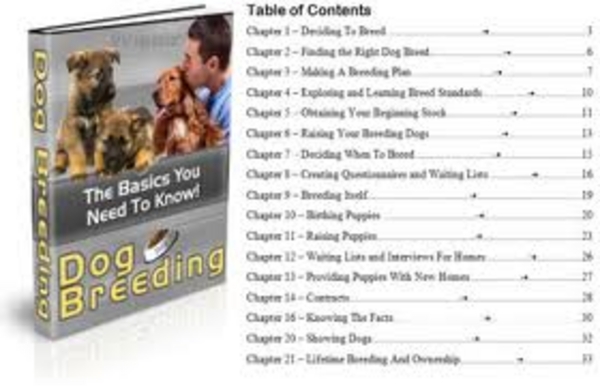 Product picture Dog Breeding With PLR