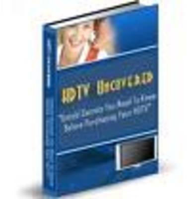 Product picture HDTV Uncovered Secrets With PLR