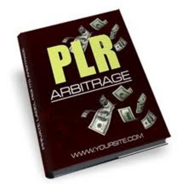 Product picture PLR Arbitrage With PLR