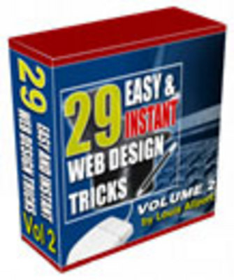 Product picture 29 Easy & Instant Web Design Tricks Volume 2 (RR)